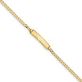 thumbnail image 1 of Bracelet d'Identification en Or Jaune 14K avec Lien Gourmette, 1 of 3