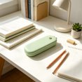thumbnail image 2 of Ouuluon Pencil Case, Large Capacity Sturdy Pencil Pouch, Portable Pencil Bag for Home Office Stationery Storage, 2 of 4