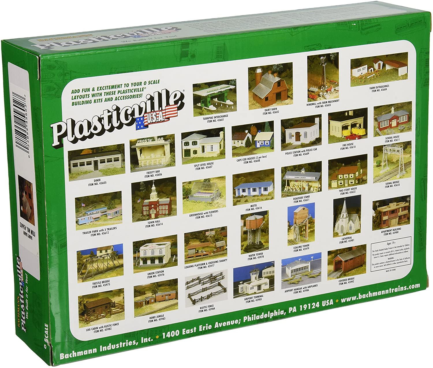 R CLASSIC KITS PLASTICVILLE U.S.A. WATER TOWER 