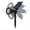 thumbnail image 3 of 2 Piezas Luces Solares LED Solar Luz de Pared Solar Impermeable Luz Solar de Jardín Lámpara Solar Al Aire Libre, 3 of 5