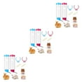 thumbnail image 3 of Guardoinrt 2x Guinea Pig Water Bottle For Small Animals Easy To Drink Leak-Proof Simple Installation blue and rose red 3Set, 3 of 6
