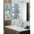 thumbnail image 2 of Kohler K-99009 Verdera 34" W X 30" H Aluminum Medicine Cabinet, 2 of 7