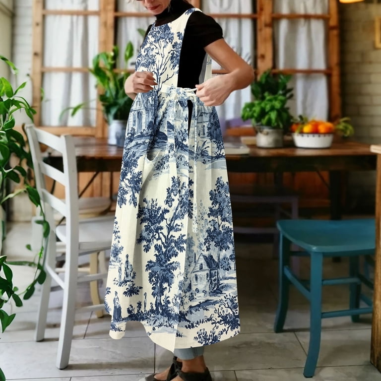 blue floral black tie dress asdoklhq Dresses For Women Light Green Print Side Convertible Tank Dress With Pockets L Midi dress