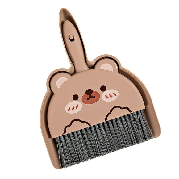 Broom Dustpan Brush Small Dust Pan, Dustpan and Brush Set Mini Broom and Dustpan Set Whisk Broom and Dustpan Set Broom and Dustpan Set for Desk Table Home Kitchen Necessities