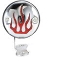 thumbnail image 2 of DLLL Universal Motorcycle Flame Rear Brake Stop Tail Light Running License Plate Light Taillight Lamp for Honda Suzuki, 2 of 5