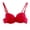 Red 2, variant on A B Cup Women Solid Underwire Push Up Bras