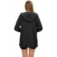 thumbnail image 5 of Scacto Women Fuzzy 3 Piece Outfit Pajamas, Sherpa Hooded Cardigan Outwear Sleeveless Crop Tops Shorts Nightwear Set, 5 of 5