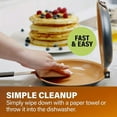 thumbnail image 6 of Double-Sided Pan, Pancake Pan, Omelette Pan, The Perfect Pancake Maker-Nonstick Copper Easy To Flip Pan, Frying Pan For Fluffy Pancakes, Omelets, Frittatas&More! Dishwasher Safe Large, Omelette Pan, 6 of 8