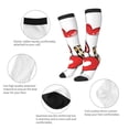 thumbnail image 3 of Naloa Love Gnomes Thigh High Socks Extra Long Stretchy Sock Women Over Knee High Opaque Stocking Daily Wear, 3 of 6