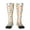 2 Black-2, variant on Boho Bunny Pattern Women’s Knee High Crew Socks,Trouser Socks Comfortable, Breathable, Moisture-Wicking and Soft