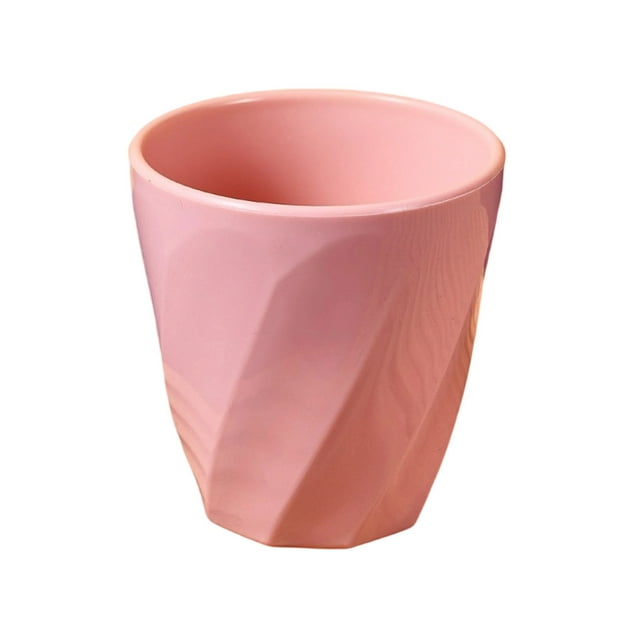 Pink Multi Purpose Plastic Cups With Various Colors To Choose From Practical And Beautiful Food Grade Plastic Cup 3.35 Inches Height For Drink Snack Pink