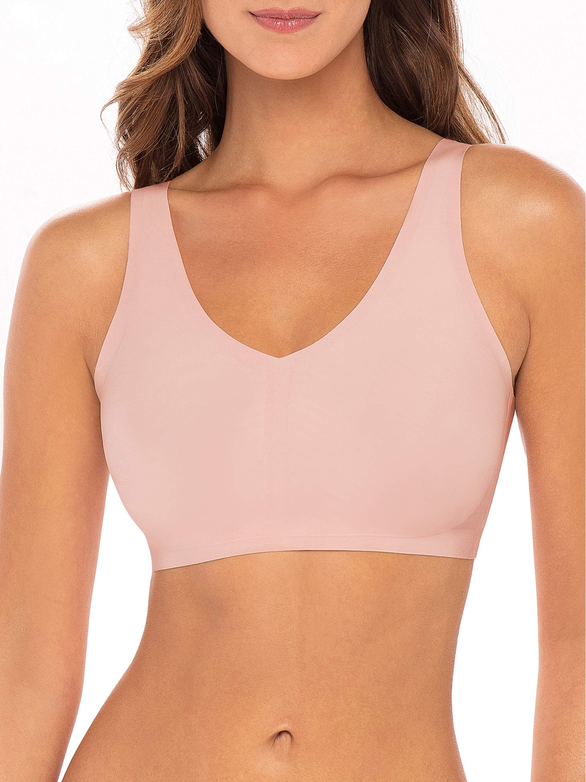 Secret Treasures Women's Bonded VNeck Bra with Removable Pad
