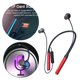 thumbnail image 4 of Auriculares Bluetooth Auriculares inalámbricos plegables con banda para el cuello con auriculares retráctiles, Auriculares estéreo con cancelación de - rojo Sunnimix Auriculares deportivos, 4 of 8