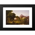 thumbnail image 2 of Thomas Cole 14x11 Black Modern Framed Museum Art Print Titled - Dream of Arcadia, 2 of 5