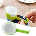 thumbnail image 2 of 2 pcs!! DreamyJuly Food Preservation Sealing Clips: Ideal Tools to Keep Food Fresh and Spoilage, Green food preservation sealing clip, 2 of 9
