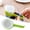 Green, variant on Reusable Bag Clip with Pour Spout for Food Storage, Compact Sealing Clip for Freshness Preservation, Easy Pour Organizer Clip, Lightweight Kitchen Accessory, 1 Pack Black