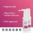 thumbnail image 3 of BosleyMD Women's Regrowth Treatment 2% Minoxidil Spray, 3 of 9