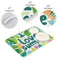 thumbnail image 4 of Summer Plants Leaves Dish Drying Mat Dish Drainer Rack Mats Water Absorbent Non-Slip Easy Clean Heat Resistant for Kitchen Counter, 4 of 8