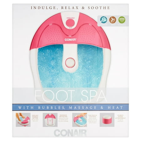 Conair Foots Spa with Bubbles, Massage & Heat