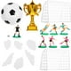 thumbnail image 1 of juego de adornos para tartas con temática de fútbol para fiestas de cumpleaños y eventos deportivos Decoración para tartas de cumpleaños de niños, 1 of 8