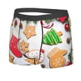 thumbnail image 2 of Disketp Christmas Gingerbread Cookies Men'S Boxer Briefs,Soft And Breathable Cotton Underwear With Comfortflex Waistband, 2 of 9