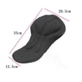 thumbnail image 3 of 2 piezas gruesas almohadillas para pantalones cortos cojín ropa shamjiam Almohadilla de gel de ciclismo para pantalones cortos, 3 of 7