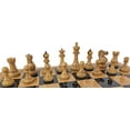 thumbnail image 2 of 4 QNS Black / Antiqued 3 3/4" Kg Anderssen Staunton Wood Chess Men Set -NO Board, 2 of 3