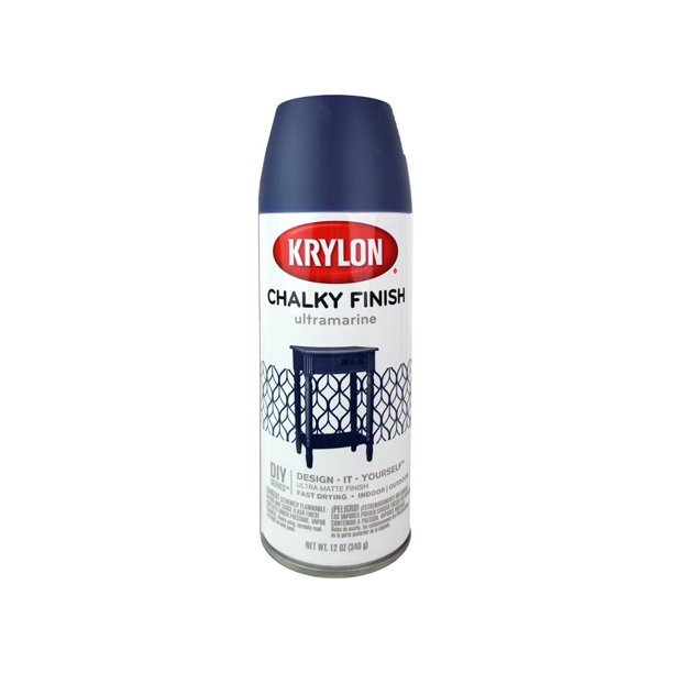 Krylon Chalky Finish 12oz Ultramarine