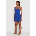 thumbnail image 3 of Womens Chic Sleeveless Padded Cup Romper with Pockets and Smocked Details, 3 of 4