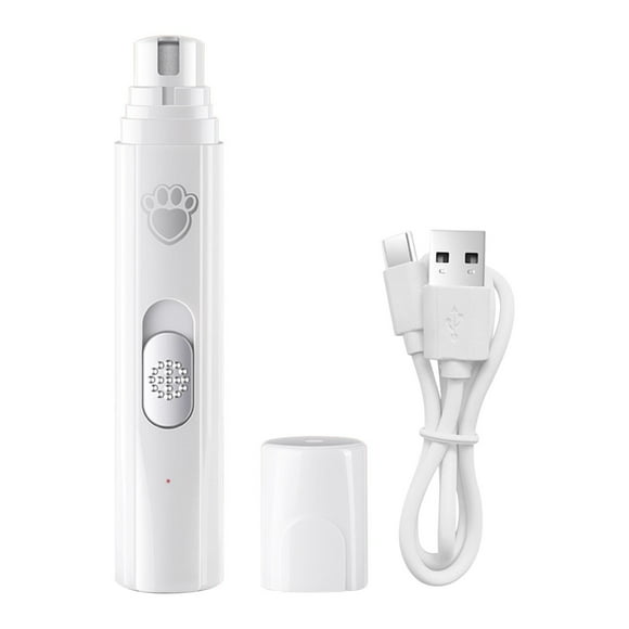 Binwennn Pet Nail Sharpener Cat Led Nail Clipper Dog Charging Nail Animal Nail Whisker City Dog Nail Care Products Nail Trimmers Toenail Cordless Toenail Grinder for Thick Nails Dog Nippers Pet