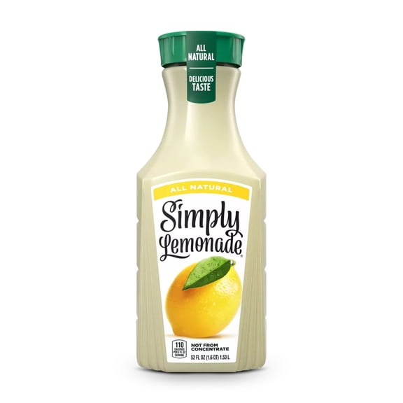 Simply Lemonade Bottle, 52 fl oz