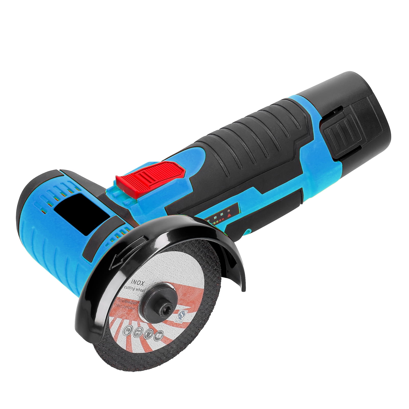 Multifunctional Angle Grinder Grinding 19500rpm Electric Grinding Tool Multifunctional Mini Grinder Handheld Cutter for Cutting Polishing Ceramic Tile Wood Stone Steel