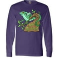thumbnail image 3 of Inktastic Save the Rainforest with Basilisk Lizard on a Tree Long Sleeve T-Shirt, 3 of 5