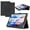 Black, variant on For qunyiCO D11 / PUTECCH D11 / FITIFUN M10 / Tedupee 10-inch Tablet Case Premium PU Cover Lightweight and Portable Built-in Stand and Pen Slot Design With Wrist Strap