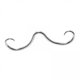 thumbnail image 1 of Anillos para la nariz Strade Fareast Limited Estilo informal Bigote Acero, 1 of 8