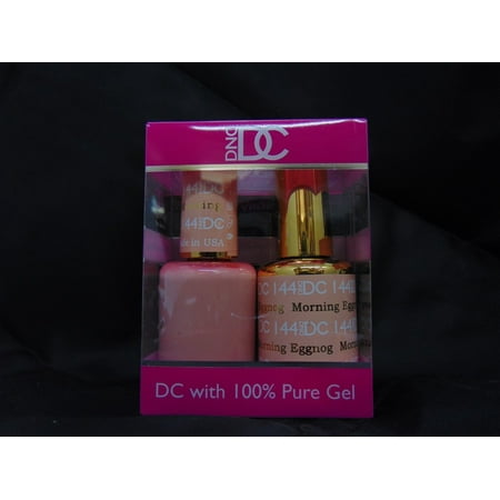 DND - DC Duo Soak off Gel & Matching nail polish, #144 Morning