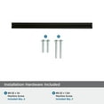 thumbnail image 5 of Amerock Bar Pulls 3-3/4 inch (96mm) Center-to-Center Black Bronze Cabinet Pull - 10 Pack, 5 of 8