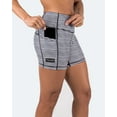 thumbnail image 3 of Women's 5" High Waist Biker Shorts Yoga Workout Running Compression Gym Shorts Side Pockets, 3 of 7