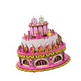 thumbnail image 3 of TISHITA Wooden Music Box Cake Cute Wooden Cake Dessert Shop Music Box Red, 3 of 8