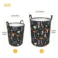 thumbnail image 4 of Uemuo Mushrooms Pattern Circular Laundry Hamper Basket with handles,Collapsible laundry basket,Large capacity laundry hamper,Laundry Organizer-Small, 4 of 8