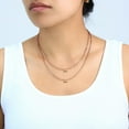 thumbnail image 3 of Nuragold 10K Real Rose Gold Rope Diamond Cut Chain Necklace 16"-30" (1.5mm-6mm) Italian Jewelry for Men & Women, 3 of 25