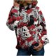 thumbnail image 1 of Sudadera con capucha y cuello redondo de manga larga con estampado de Halloween para mujer Fridja  bvmnju4910, 1 of 6