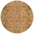 thumbnail image 2 of Addison Rugs Chantille Indoor/Outdoor Traditional Oriental Terracotta Washable Round Rug, 8' x 8', 2 of 6