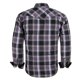 thumbnail image 2 of Camisa COEVALS CLUB para hombre, manga larga, estilo western a cuadros, con botones a presión, 2 of 7