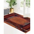 thumbnail image 3 of Rugs.com Hyacinth Collection Rug – 8' x 11' Orange Medium Rug Perfect For Living Rooms, Large Dining Rooms, Open Floorplans, 3 of 9