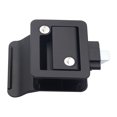 thumbnail image 4 of Cerradura De Puerta De Entrada De Rv Tirador de puerta de remolque Tirador de puerta de aleación de zinc para minivan Trailer RV (negro), 4 of 9