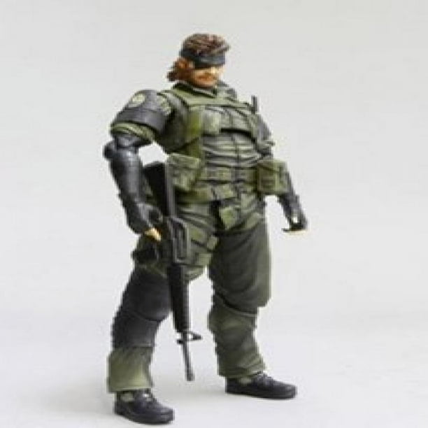 Metal Gear Solid Peace Walker Play Arts Kai Action Figure Snake Jungle Version Walmart Com Walmart Com