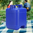 thumbnail image 2 of Envase plástico de la leche del HDPE 5L con de los envases del portador de de 45 mm para Azul Cola Contenedor de bebidas de campamento, 2 of 8