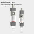 thumbnail image 4 of CO2 Diffuser, Nuts Lock System CO2 Atomizer Plastic Easy Installation Prevent Loosening Simple Style  for Aquarium M1,M2, 4 of 7
