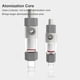thumbnail image 4 of Atomizador De CO2, Difusor De CO2 De Bloqueo De Tuercas De Fácil Instalación Fuerza De Presión Pequeñas Burbujas Finas Estilo Simple Para Pecera, 4 of 7